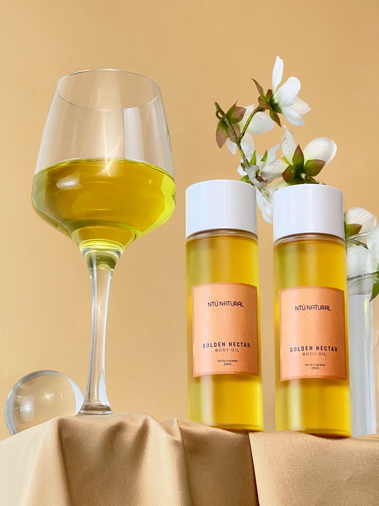 Golden Nectar Body Oil - Vanilla Fragrance